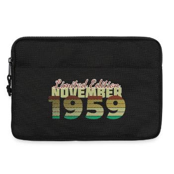 66th Birthday Limited Edition (SCR) 11/1959 - Laptop bag 13" - black - Front