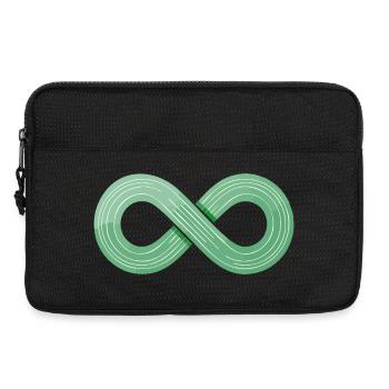 Montrez le flux ! - Sacoche pour ordinateur portable 13 pouces - noir - Devant