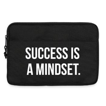 SUCCESS IS A MINDSET. | Greyline Official - Sacoche pour ordinateur portable 13 pouces - noir - Devant