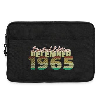 60. Geburtstag Limited Edition (SCR) 12/1965 - Laptoptasche 13" - Schwarz - Vorne