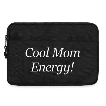 Cool Mom Energy - Laptoptasche 13" - Schwarz - Vorne