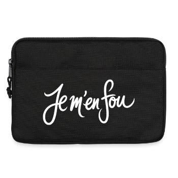 Je m'en fou French Quote - Laptoptasche 13" - Schwarz - Vorne
