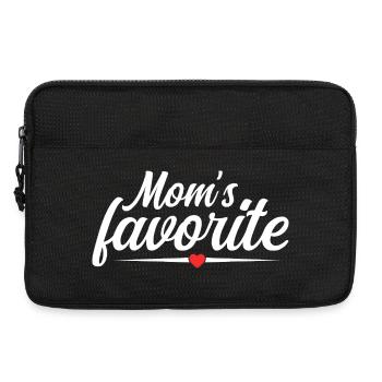 Lieblingssohn des Herzens - Mama's Stolz - Laptoptasche 13" - Schwarz - Vorne