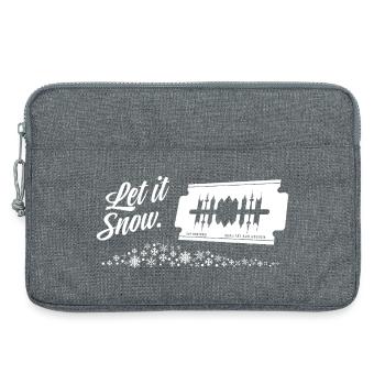 Let it snow! FFM - Laptoptasche 13" - Grau meliert - Vorne