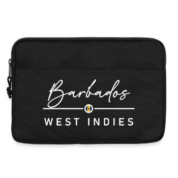 Barbados - West Indies - Caribbean - Laptop bag 13" - black - Front