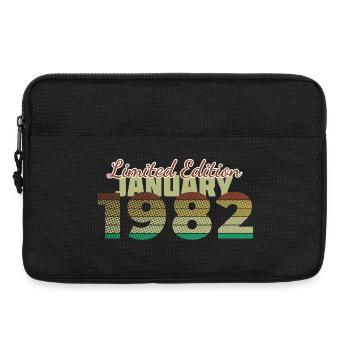 44th Birthday Limited Edition (SCR) 01/1982 - Laptop bag 13" - black - Front