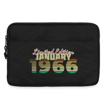 60th Birthday Limited Edition (SCR) 01/1966 - Laptop bag 13" - black - Front