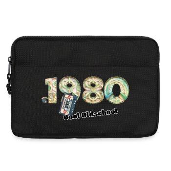 1980's Vintage Retro – Cassette – Cool Olds - Laptop bag 13" - black - Front