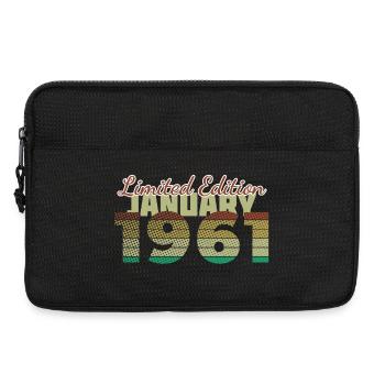 65th Birthday Limited Edition (SCR) 01/1961 - Laptop bag 13" - black - Front