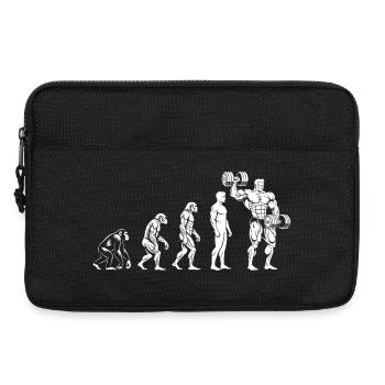 Évolution vers l’entraînement musculaire Entraînement physique avec musculation - Sacoche pour ordinateur portable 13 pouces - noir - Devant