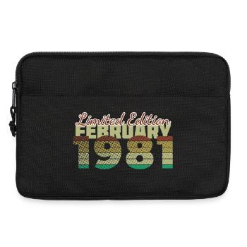 45th Anniversary Limited Edition (SCR) 02/1981 - Laptop bag 13" - black - Front