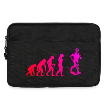 Courir parfaitement pour n’importe quelle course - Sacoche pour ordinateur portable 13 pouces - noir - Devant