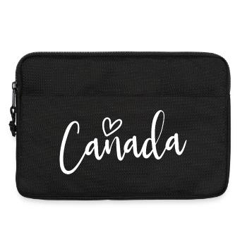 Canada Heart Women's Love Canada - Laptoptasche 13" - Schwarz - Vorne