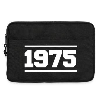 1975 Cadeau rétro 1975 original 1975 - Sacoche pour ordinateur portable 13 pouces - noir - Devant