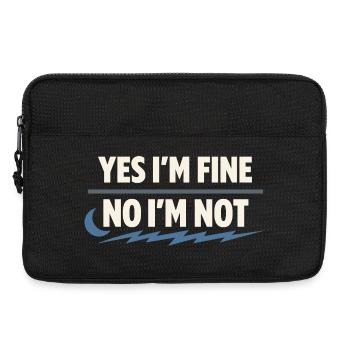 Perimenopause Humor Perimenopause - Laptoptasche 13" - Schwarz - Vorne