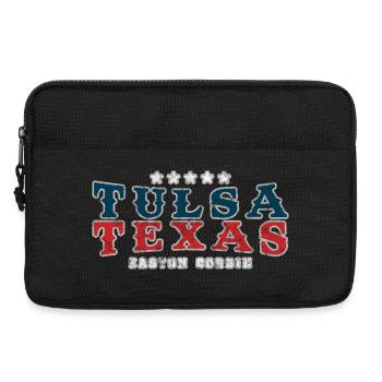 "Tulsa Texas" Country Song Vintage Western  - Laptoptasche 13" - Schwarz - Vorne