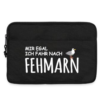 Fehmarn Liebe - Laptoptasche 13" - Schwarz - Vorne
