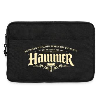 Bei einigen fehlen die Worte anderen der Hammer - Laptoptasche 13" - Schwarz - Vorne