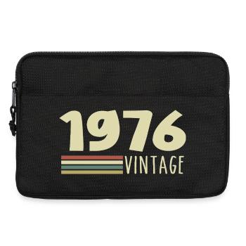 1976-Anniversary-1976-retro-1976 - Laptop bag 13" - black - Front