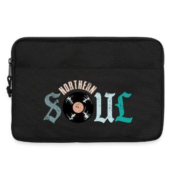 Northern Soul Music Vinyl - Laptop bag 13" - black - Front