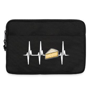 I love brie cheese - Laptop bag 13" - black - Front