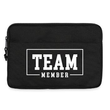 Team Member - Laptop bag 13" - black - Front