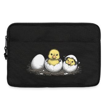 Duckling - Laptop bag 13" - black - Front