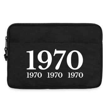 1970 - Laptoptasche 13" - Schwarz - Vorne