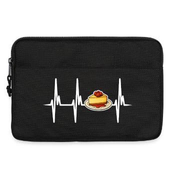 I love cheesecake - Laptop bag 13" - black - Front
