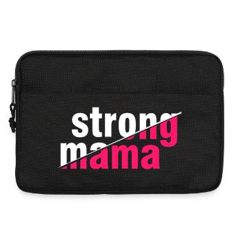 Chemise de maman forte - Sacoche pour ordinateur portable 13 pouces - noir - Devant