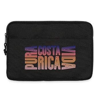 Costa Rica Pura Vida - Laptoptasche 13" - Schwarz - Vorne