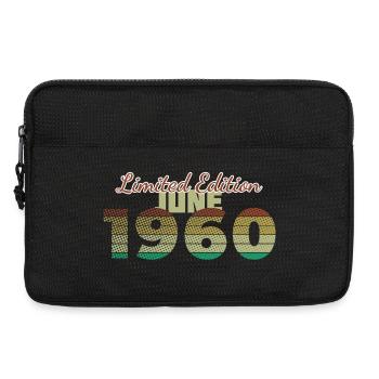 66e anniversaire Édition Limitée (SCR) 06/1960 - Sacoche pour ordinateur portable 13 pouces - noir - Devant