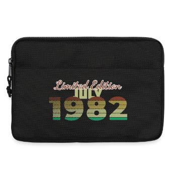 44. Geburtstag Limited Edition (SCR) 07/1982 - Laptoptasche 13" - Schwarz - Vorne
