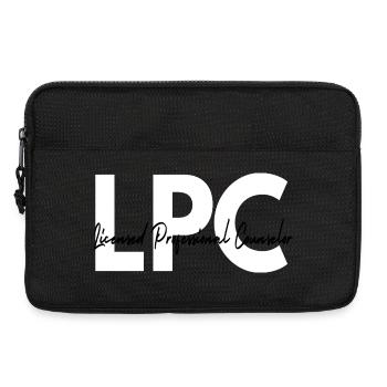 Lizenzierter professioneller Berater LPC Psychische Gesundheit - Laptoptasche 13" - Schwarz - Vorne
