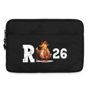 Pension 2026 Duck Pensioner Retired Funny - Laptop bag 13" - black - Front