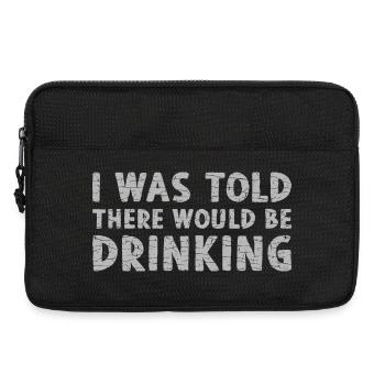 Grunge Text Cracked Stone - Laptop bag 13" - black - Front