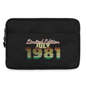 45th Anniversary Limited Edition (SCR) 07/1981 - Laptop bag 13" - black - Front