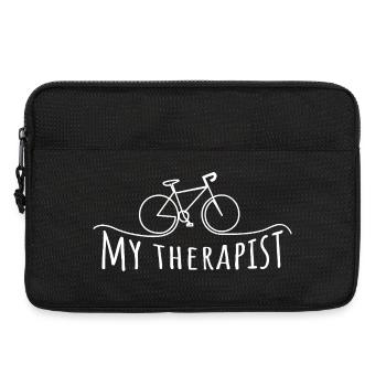 Vélothérapie - Sacoche pour ordinateur portable 13 pouces - noir - Devant