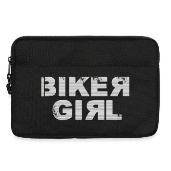 Biker Girl 1 - Sacoche pour ordinateur portable 13 pouces - noir - Devant