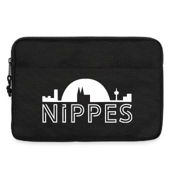 Köln Nippes Veedelstuff - T-Shirts & mehr - Laptoptasche 13" - Schwarz - Vorne