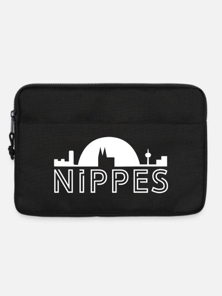 Köln Nippes Veedelstuff - T-Shirts & mehr - Laptoptasche 13" - Schwarz