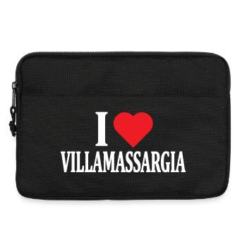 t-shirt J’adore Villamassargia t-shirt - Sacoche pour ordinateur portable 13 pouces - noir - Devant