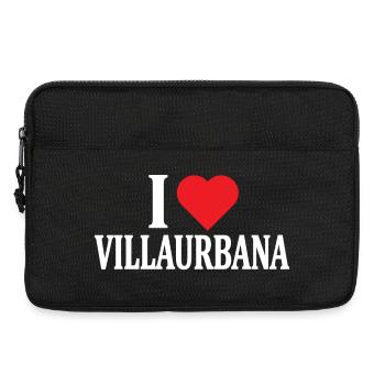 t-shirt Io amo Villaurbana t-shirt Sardinia - Laptop bag 13" - black - Front