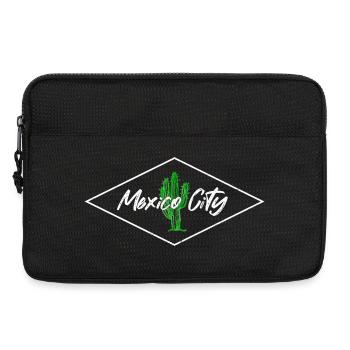 Cactus Skyline Mexico City - Laptop bag 13" - black - Front