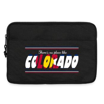 Colorado: Kein Ort wie Colorado - Laptoptasche 13" - Schwarz - Vorne