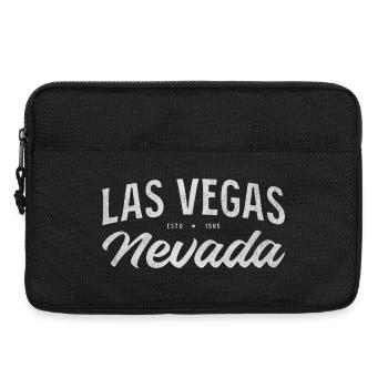 Écriture vintage de Las Vegas Nevada - Sacoche pour ordinateur portable 13 pouces - noir - Devant