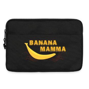 BANANA MAMMA - design banane cool - Sacoche pour ordinateur portable 13 pouces - noir - Devant