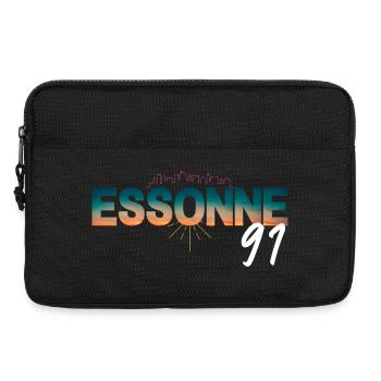 Essonne Sunset Skyline 91 - Laptop bag 13" - black - Front
