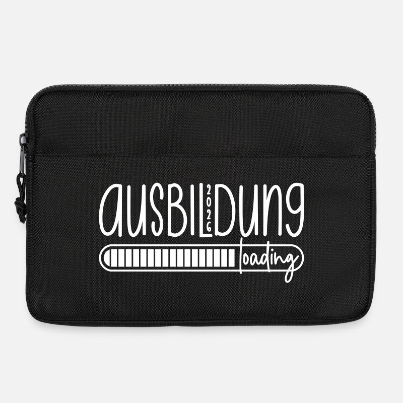 Ausbildung 2026 loading - Azubi - Auszubildender - Laptoptasche 13" - Schwarz