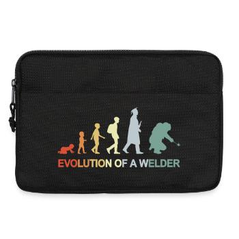 Vintage Schweißen Evolution - Laptoptasche 13" - Schwarz - Vorne